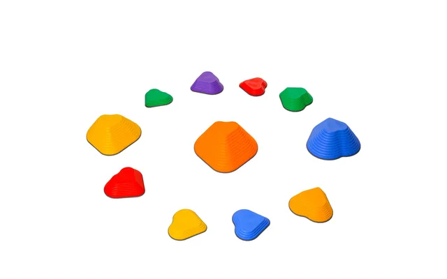 Balance Stepping Stones - Sæt Med 11