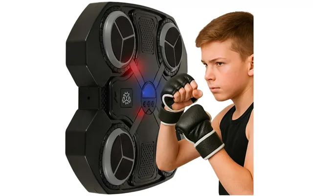 Bokseskjold Vægtræner Musik Bluetooth Led Usb
