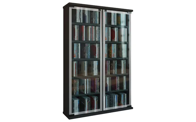 Cd Dvd Rack Galerie - Sort