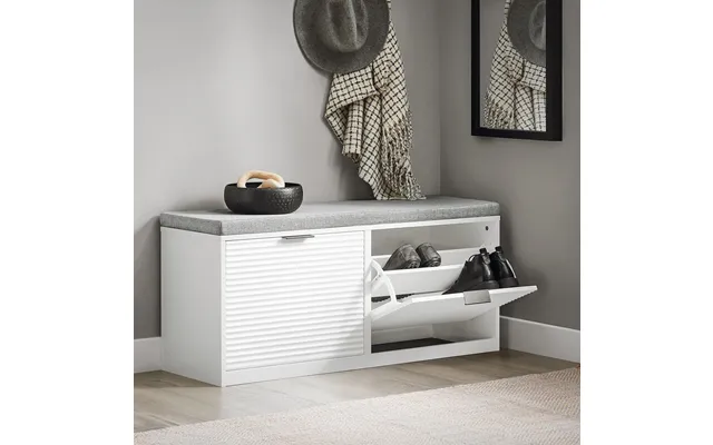 Elegant Skobænk I Skandi-look - Vippefunktion