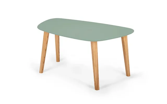 Endocarp Sofabord 80x48x40cm Salviegrøn Asketræ