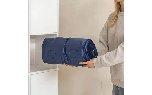 Enkelt Luftmadras Med Pumpe, Pude Og Lagen - 191 Ã 76 Cm