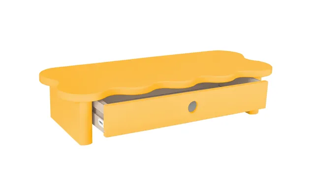 Flower Monitorskærmstativ Med Skuffe 60cm Broom Yellow