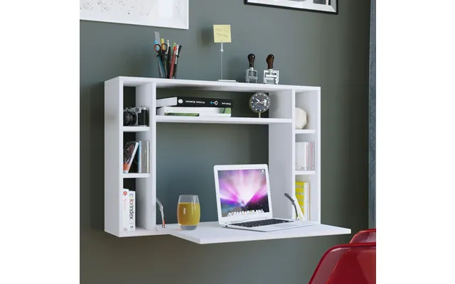 Foldbart Skrivebord Til Væggen - 90 X 60 X 20 Cm