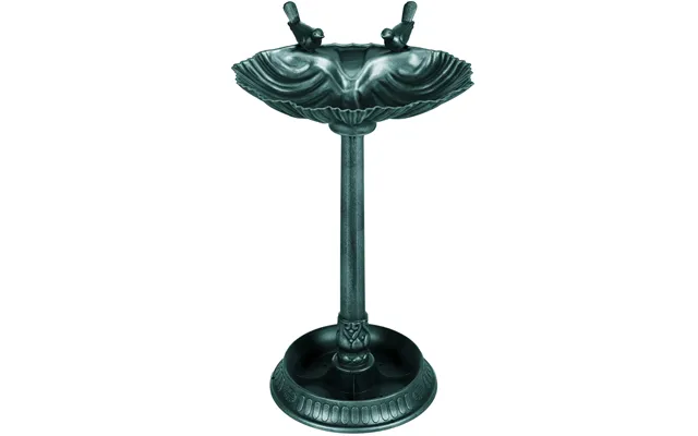 Fuglebad Med Statuer - 2 Bassiner