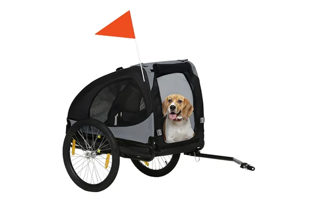 Hundetrailer - Cykeltrailer 20 Kg