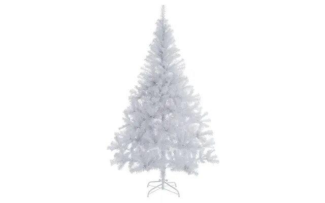 Hvidt Juletræ Med Stativ Og 350 Nåle - 150 Cm