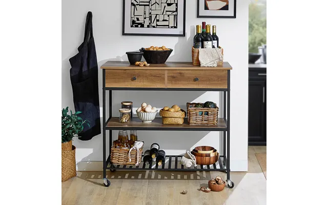 Køkkenvogn I Retro-look - 100 X 45 X 93 Cm