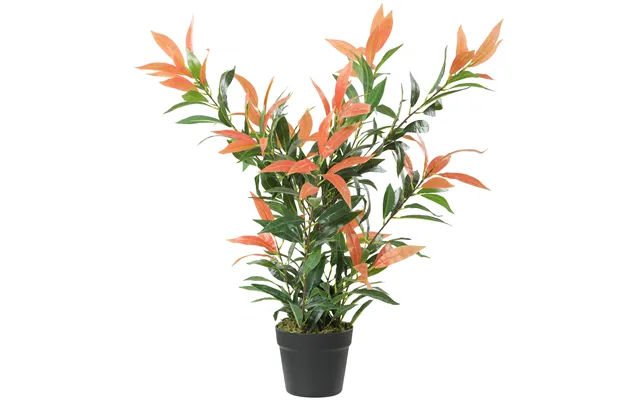 Kunstig Photinia 90 Cm Kunstig Plante Med 300 Blade - Justerbare Grene