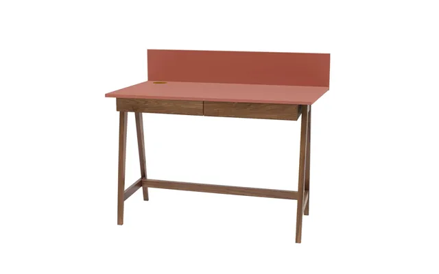 Luka Skrivebord 110x50cm Med Skuffe Eg Antik Pink