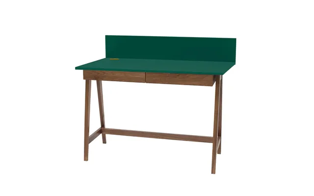 Luka Skrivebord 110x50cm Med Skuffe Eg Grøn