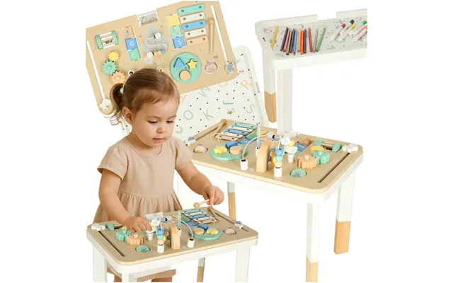 Lulilo Farverigt Montessori Manipulationsbord