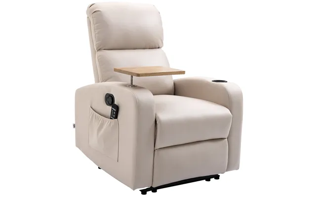 Massagestol Med Lænestol Og Klapbord - 77 Cm X 93 Cm X 105 Cm