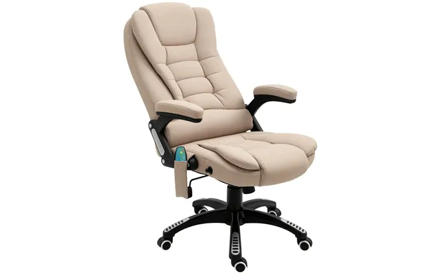 Massagestol Med Varmefunktion - Ergonomisk Skrivebordsstol