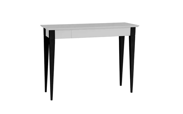 Mimo Skrivebord 105x40cm Sorte Ben Lysegrå