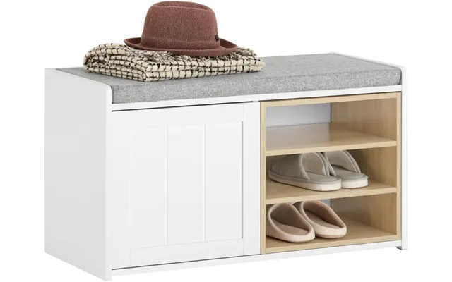 Moderne Skobænk Til Entréen - 80 Ã 35 Ã 45 Cm