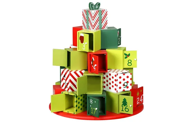 Pakkekalender Med 24 Kasser