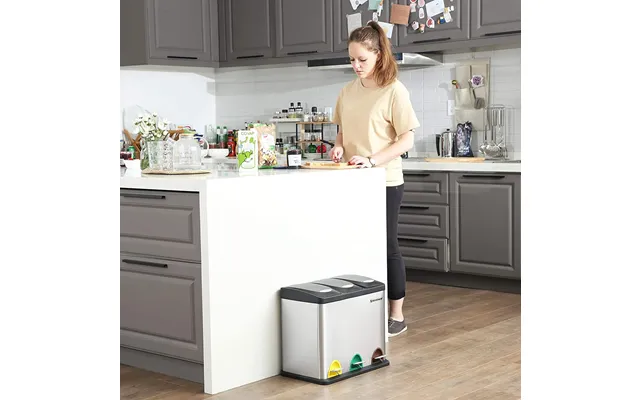Pedalspand - 24 Liter 3 X 8 Liter