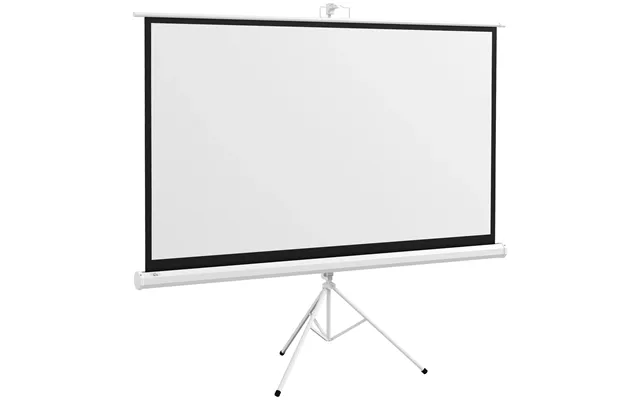 Projektorlærred Med Stativ 186 X 105 Cm 84 Tommer 16 9 Hd 4k Rullelærred