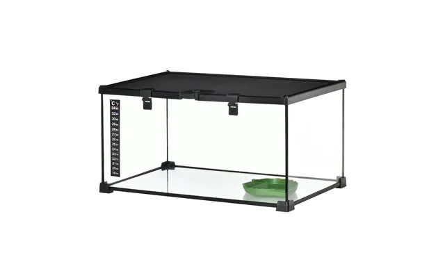 Reptile Box Terrarium - Inklusive Stribetermometer