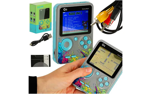 Retro Mini Bærbar Spillekonsol