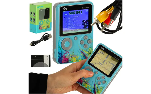 Retro Mini Bærbar Spillekonsol