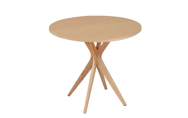 Rundt Spisebord Diam. 90cm I Asketræ