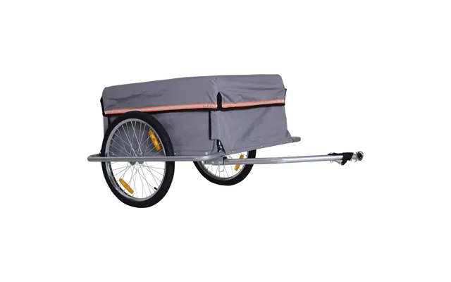 Sammenklappelig Cykeltrailer - Lasttrailer Med Kobling