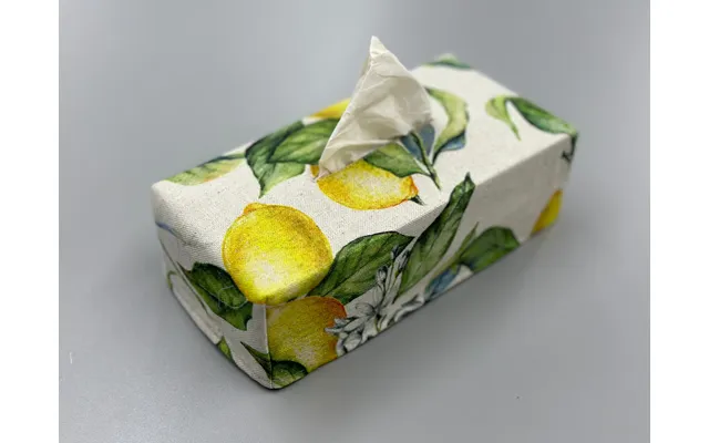 Servietboks-betræk - Lemon Linen Kollektion
