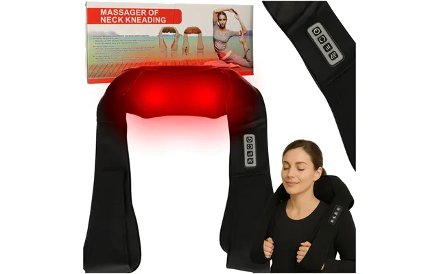 Shiatsu Nakke- Og Rygvarmende Massagekravemassager