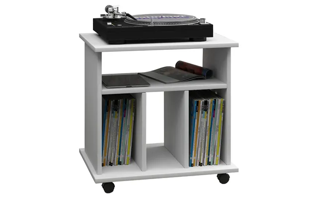 Sidebord Til Vinyl-plader - H. 59 X B. 60 X D. 45 Cm