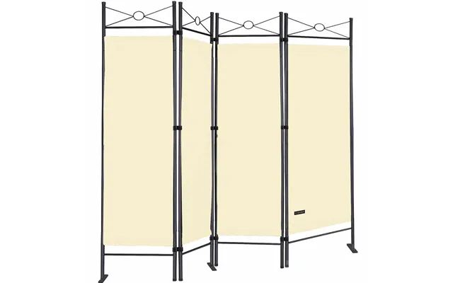 Skærm Rumdeler - Creme 180x163cm