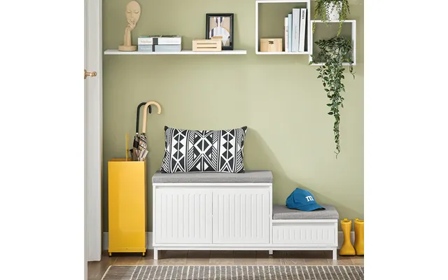 Skobænk Til Store Og Små I Skandi-design - L100xb35xh42 Cm