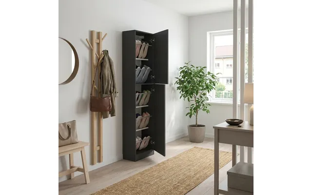 Skoskab I Antracit - 180 Cm