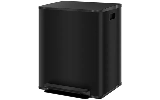 Skraldespand Med 2x25l Rum - Soft-close Låg