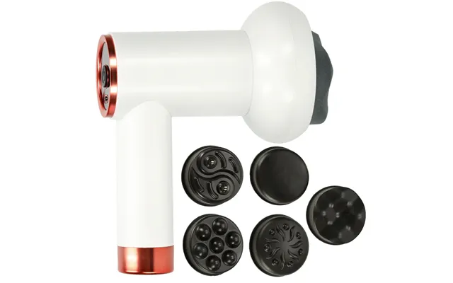 Slankende Kropsmassagepistol 9i1 Hvid