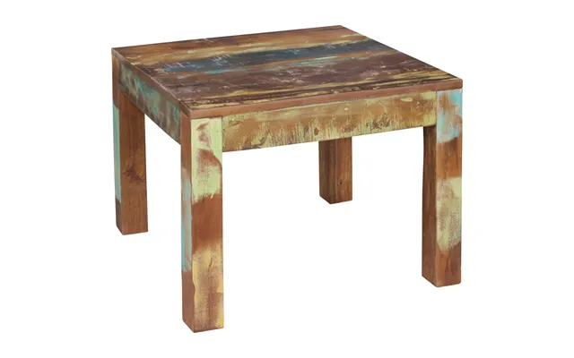 Sofabord I Ægte Træ - Shabby Chic Look