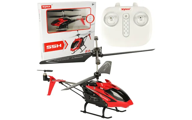 Syma S5h 2.4ghz Rtf Rc Helikopter Rød