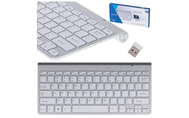 Trådløst Smart Tv-tastatur - Sølv