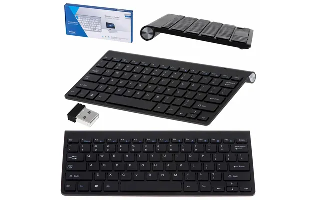 Trådløst Smart Tv-tastatur - Sort