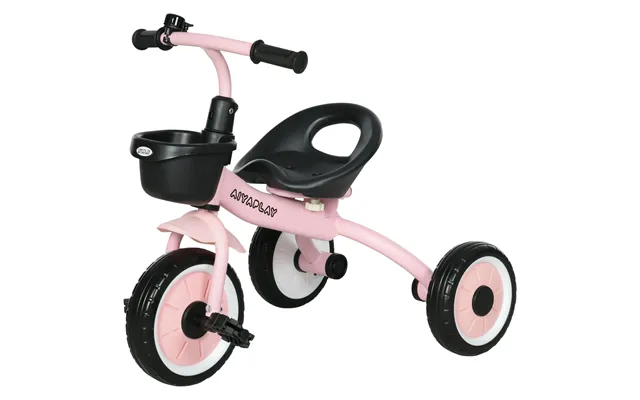 Trehjulet Cykel Til Børn 2-5 År - Højdejusterbart Sæde