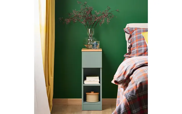 Trendy Og Pladsbesparende Sengebord Sidebord - 20xb35xh61 Cm