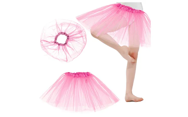 Tyl Nederdel Tutu Kostume Kostume Pink