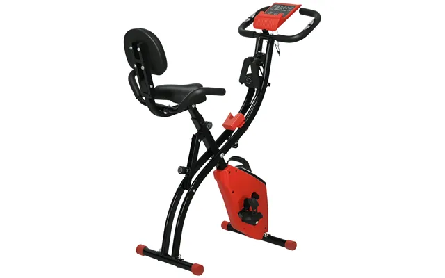 X-bike 2-i-1 Motionscykel Med Lcd-skærm - Pulsmåler