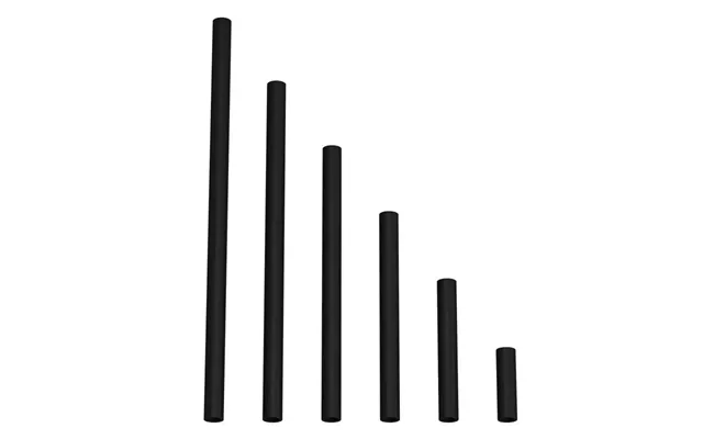 Forlænger Rør I Metal - Sort 15 Cm