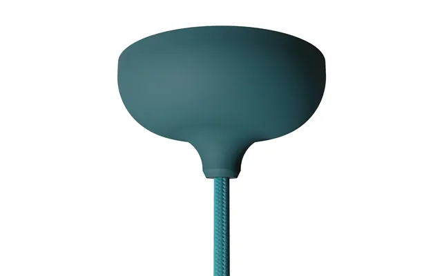 Pendelroset Silikone Med Centerhul - Benzin