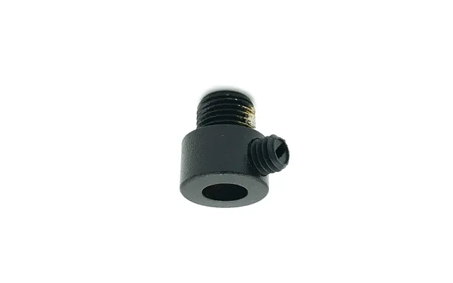 Pinol Ledningsaflastning Cylenderform I Metal - Sort