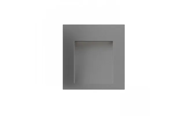 Tess Sq Led Væglampe Led Rendl - Sølvgrå