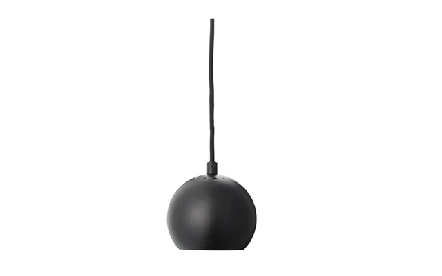 Ball Pendel Ø12 - Mat Sort
