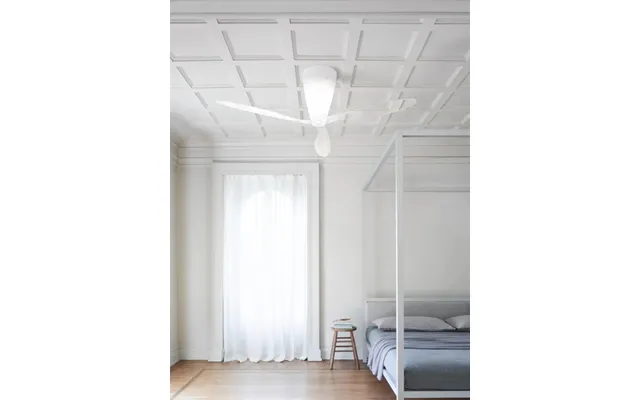 Blow Loftlampe Med Ventilator Base - Opal